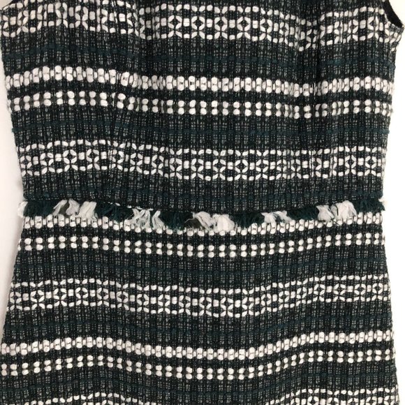 Tory Burch Norfolk Horseback Tweed A-Line Dress - Picture 12 of 16